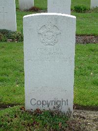 Reichswald Forest War Cemetery - Brown, Geoffrey William